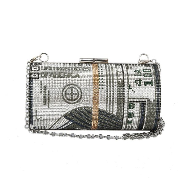 New Money Bling Clutch - Picture 2 of 2